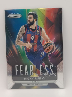 Κάρτα Ricky Rubio Fearless 2023-24 Panini-Prizm Euroleague Basketball καινούργια