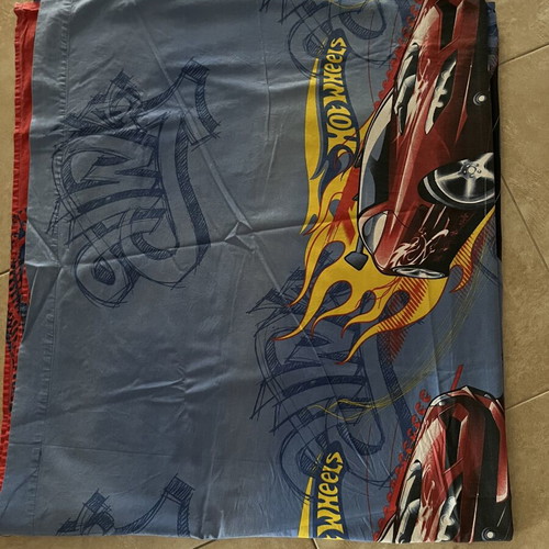 Kentia Hot Wheels Single Bed Sheet used 2.60x1.55 m