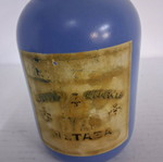 Metaxa ouzo empty bottle used