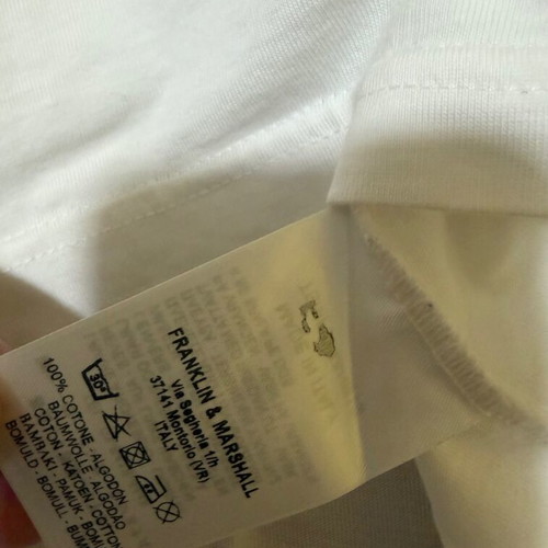 Franklin & Marshall T-shirt new, size Small, white