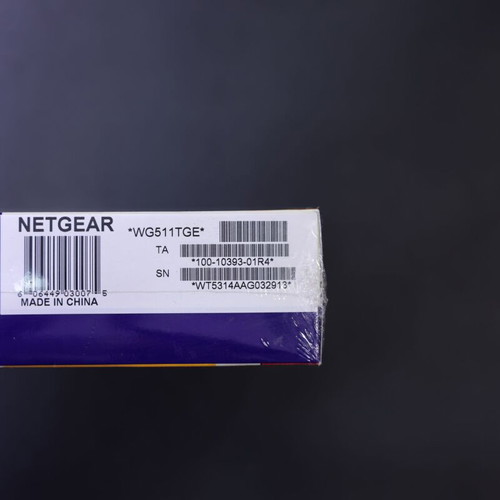 Netgear WG511T 108Mbps Wireless PC Card sealed, new