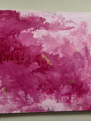 Πίνακας ζωγραφικής abstract art σε χειροποίητο καμβά 0.70×1.00 καινούργιο