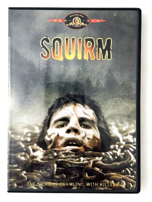 Squirm DVD like new, English with English subtitles, thriller horror
