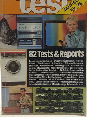 Vintage Stiftung Warentest Test Jahrbuch für ’79 περιοδικό σαν καινούργιο