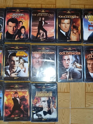 Ταινίες James Bond 13, καινούργιες 9 σφραγισμένες, DVD