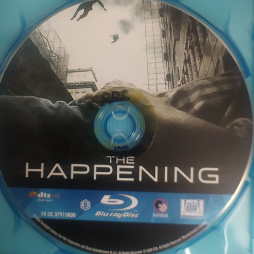 The Happening Blu Ray used with Greek subtitles