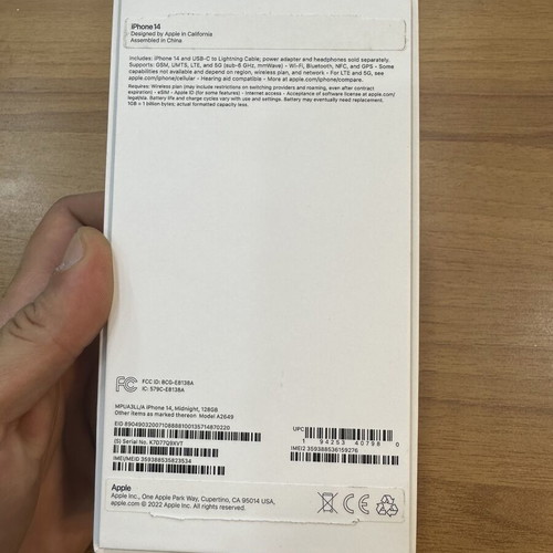 Apple iPhone 14 smartphone, perfect condition