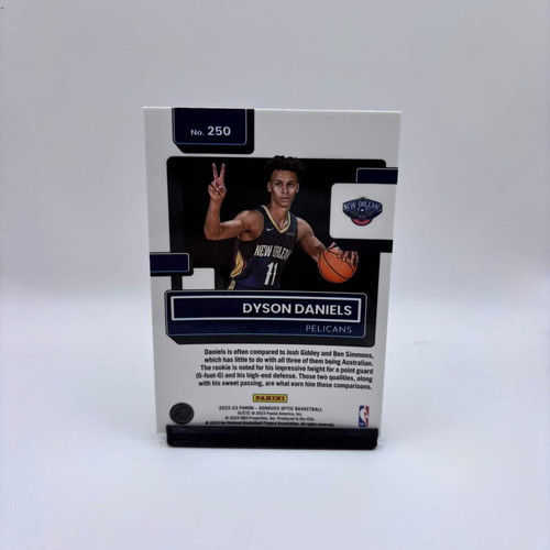 Dyson Daniels Donruss Optic 2022-23 Rookie Card