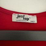 Mini dress with ruffles red JusTop like new