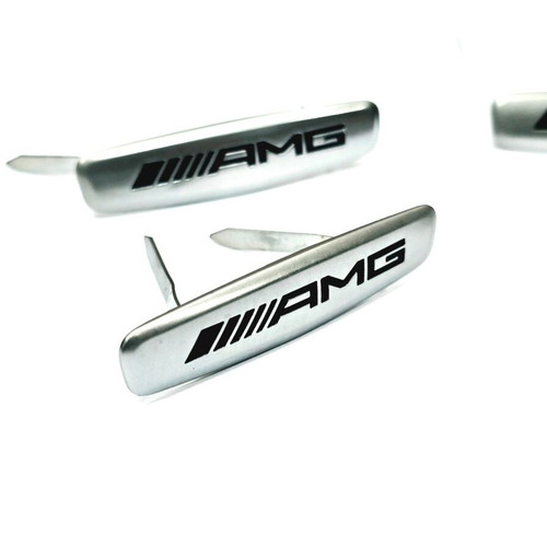 AMG Mercedes-Benz decorative logos for seats and other uses, set of 4