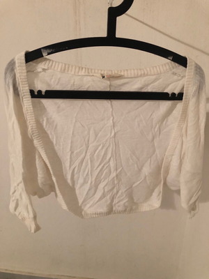 H&M bolero used, white, size 146-152 for 10-12 years old
