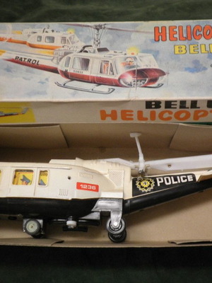 Helicopter Police Toy BELL UH-1 new by Ananias Ananiadis