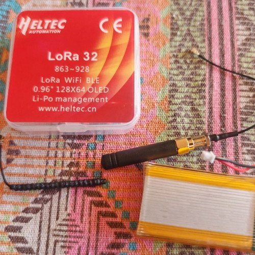 Heltec LoRa 32 V3 Meshtastic Node with Battery and Antenna new