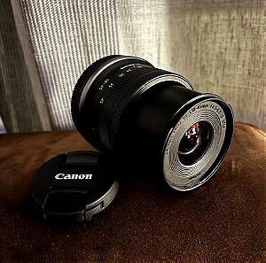 Canon Crop Camera Lens RF-S 18-45mm f/4.5-6.3 IS STM Wide Angle for Canon RF Mount Black