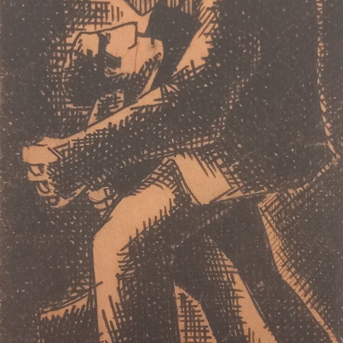 Tango by Slawomir Mrozek, signed by Nikos Kourkoulos