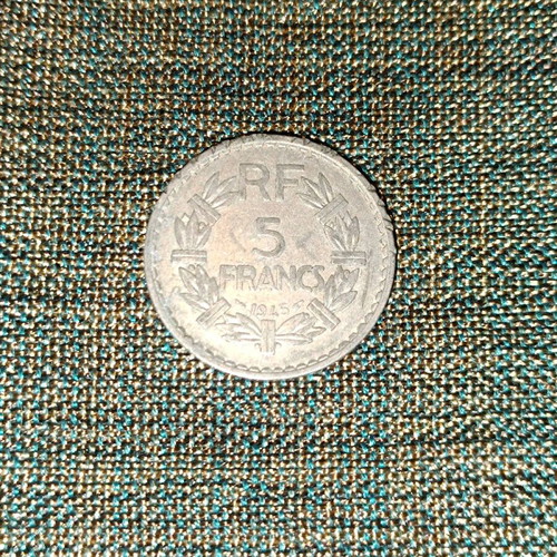 France 5 Francs Coin used