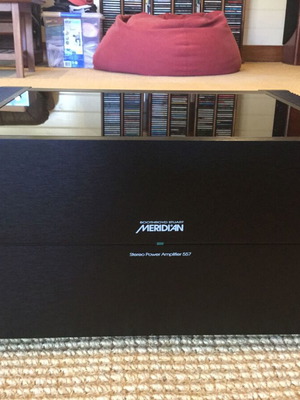 Τελικός ενισχυτής Meridian 557 μεταχειρισμένος, high-end ήχος audiophile