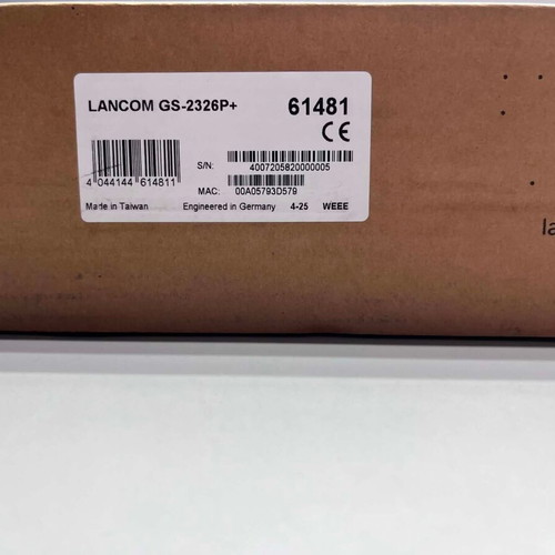Lancom GS-2326P+ Managed Gigabit PoE+ Switch new, 26-port