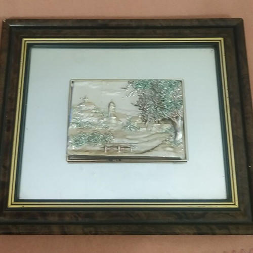 Vintage Creazioni Artistiche wall frames used, set of 2
