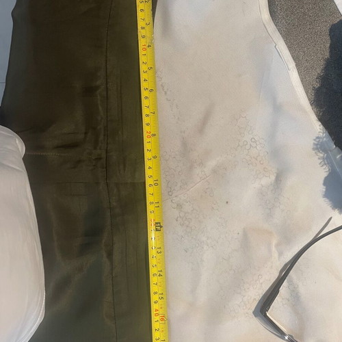 Escada silk pants dark green size 44 like new