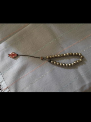Interamerican Komboloi vintage used, metal worry beads 1990