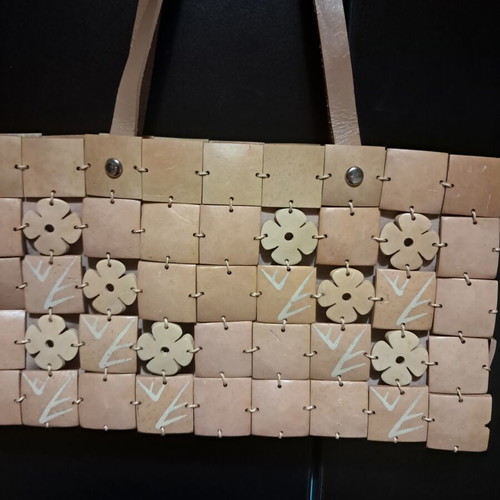 Axel vintage boho handbag, beige