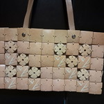 Axel vintage boho handbag, beige