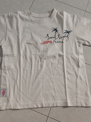 Zara Saint Tropez Kids T-shirt 134cm Like New, White