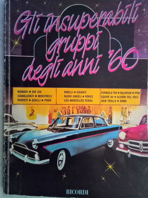 Italian song collection used, 1960s decade