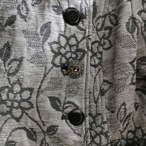 Iso Unique Edition coat like new, size L, black and grey