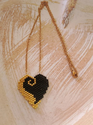 Miyoki necklace stainless steel, does not tarnish