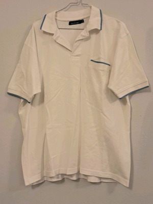 Dos galgos negros t-shirt white with blue details like new