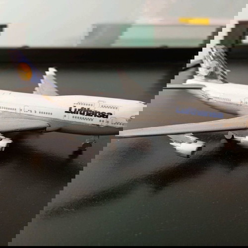 Boeing 747 μεταλλικό αεροπλανάκι μεταχειρισμένο με λογότυπο