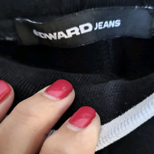 Black Edward Jeans men's shorts like new, size S