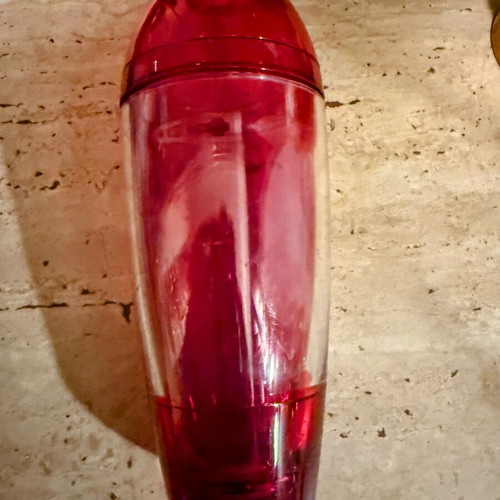 Campari Cocktail Shaker vintage like new by Guzzini