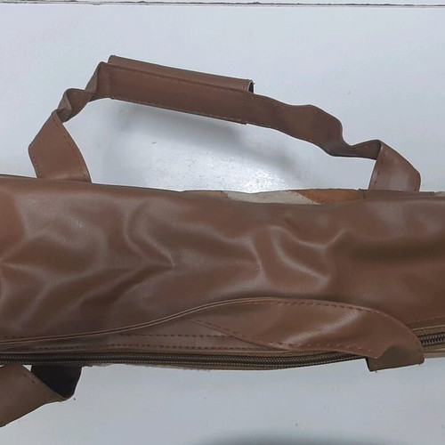 Patch leather suitcase like new, dimensions 40x30x12 cm
