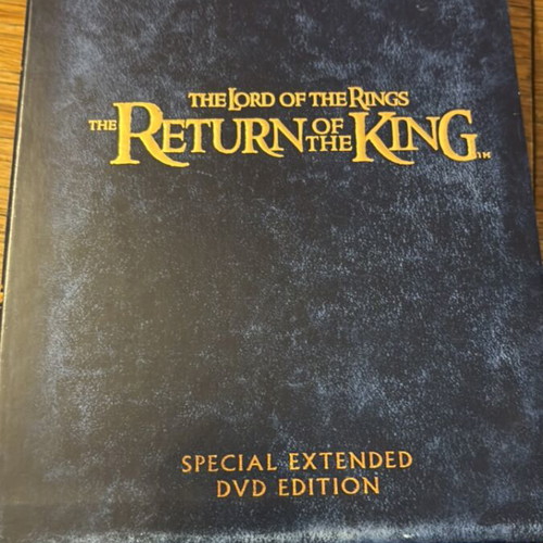 Lord of the Rings The Return of the King DVD like new with subtitles