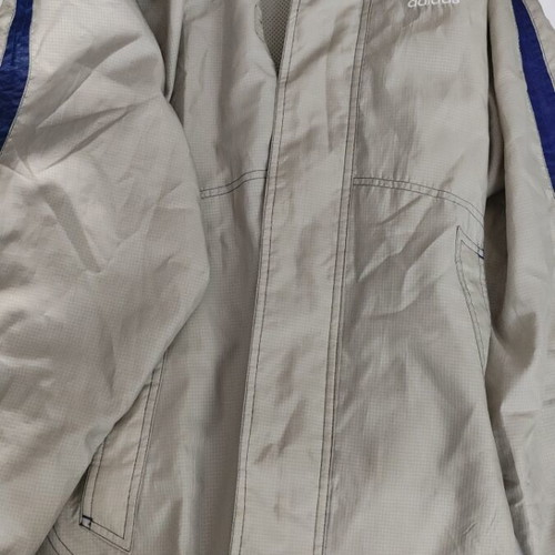Adidas Windbreaker Jacket Small Like New Silver