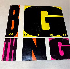DURAN DURAN / BIG THING / Ελληνική έκδοση / gatefold cover / βινύλιο / LP / δίσκος