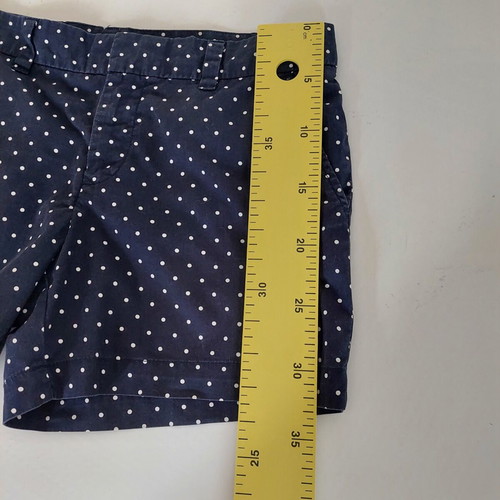Tommy Hilfiger polka dots shorts small, like new, dark blue and white