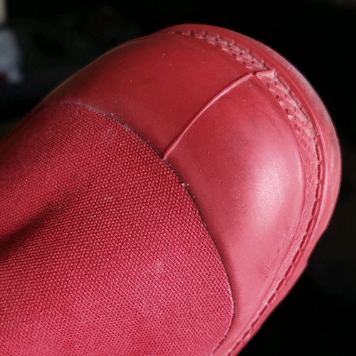 Palladium canvas boots like new, size 44, red