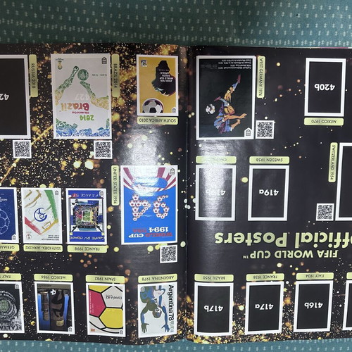 Panini Official Sticker Album 2021 used, partial completion