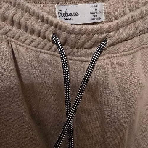 Rebase men's cargo shorts, beige, size L