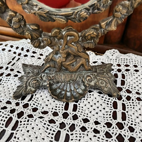 Bronze vintage mirror used