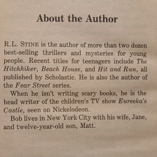 Goosebumps Let's Get Invisible! book by R.L. Stine 1993