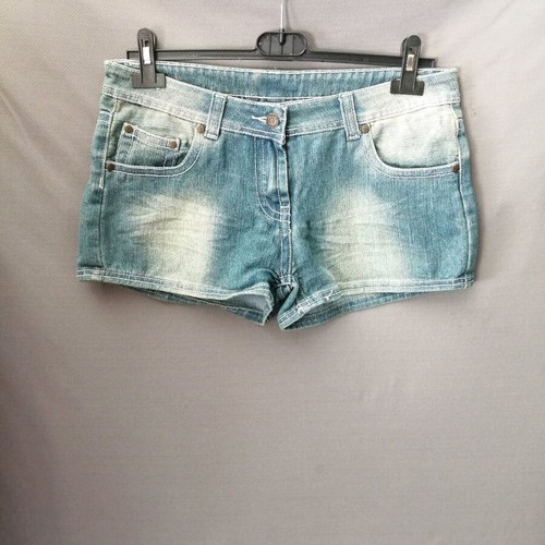 Women's denim shorts like new, size 40, blue