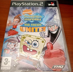 SpongeBob Squarepants And Friends : Unite ! ( ps2 )