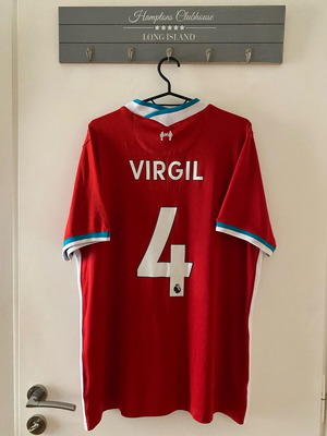 Liverpool 2020/21 Virgil jersey like new, size L