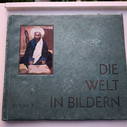 Vintage Josetti "Die Welt in Bildern" album used, 1930