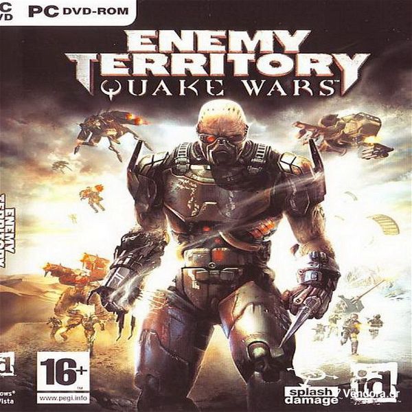  QUAKE WARS ENEMY TERRITORY  - PC GAME